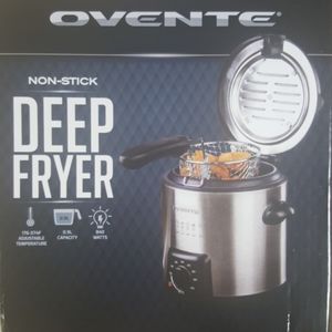 Ovente Non-stick Deep Fryer FDM1091BR new sealed 0.9 Litet Capacity 840 Watts
